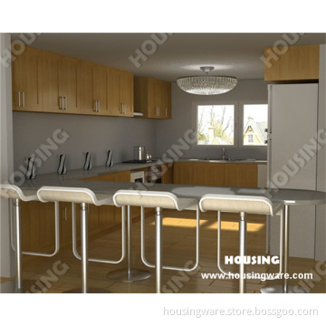 Simple Style Solid Wood Kitchen in New Design
